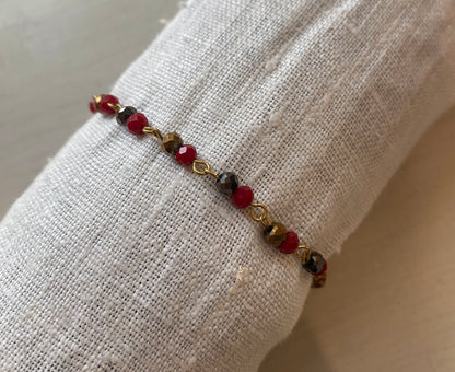 Bracciali con perle colorate CLOEL