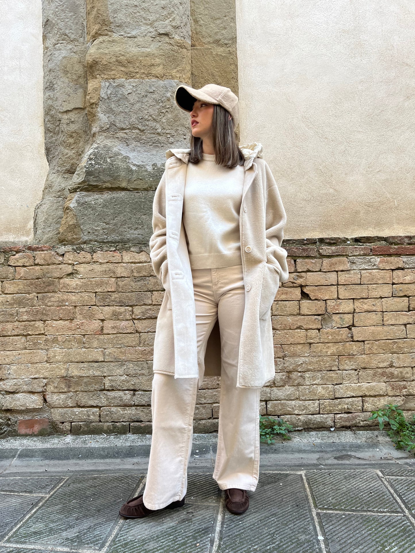 Ecomontone Teddy lungo art. TF0018 VICOLO