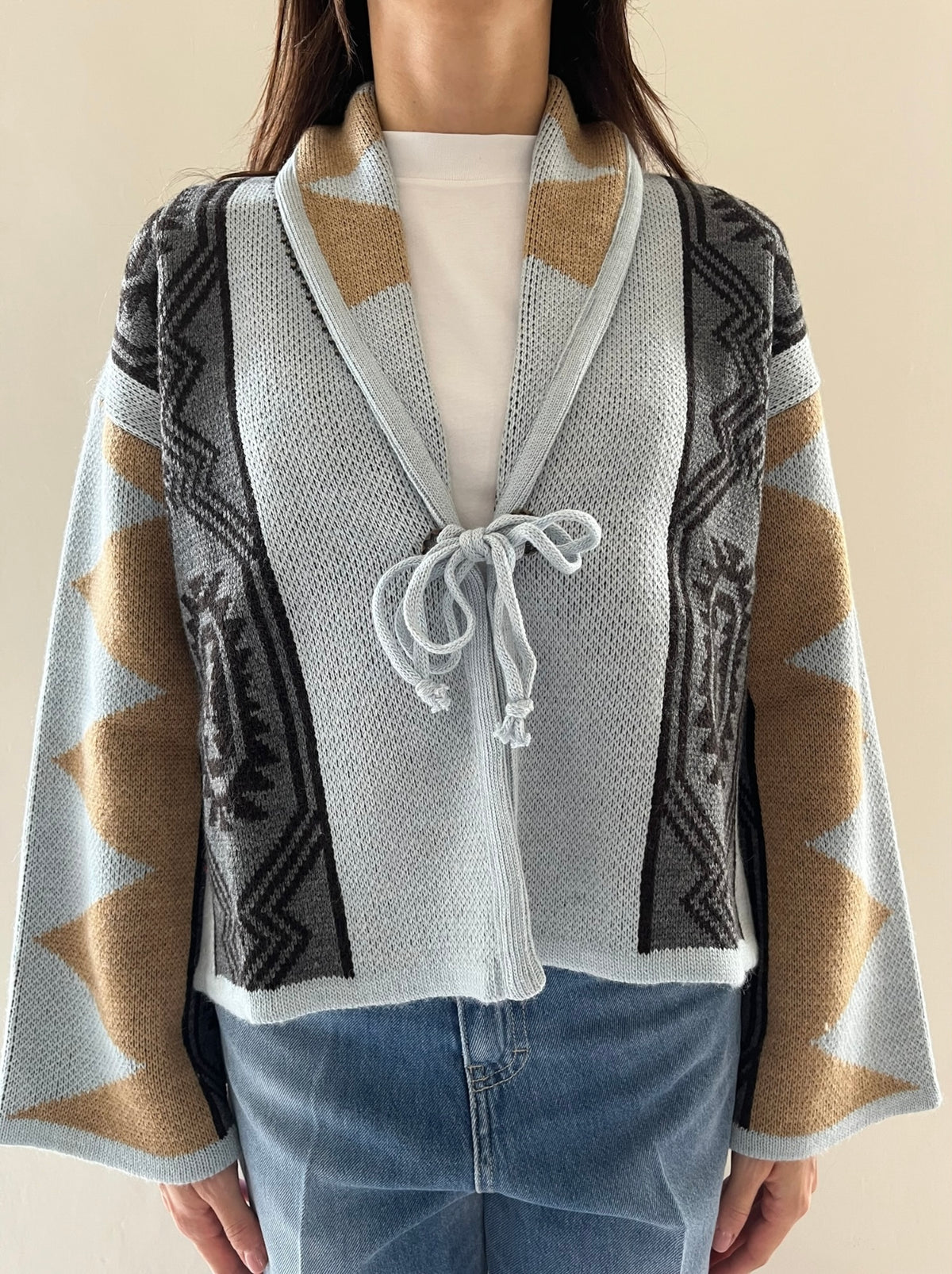 Cardigan motivo tribale art. AI26503CAMP TENSIONE IN