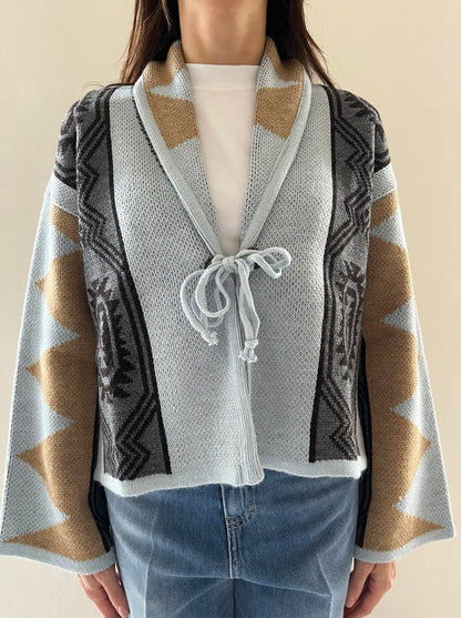 Cardigan motivo tribale art. AI26503CAMP TENSIONE IN