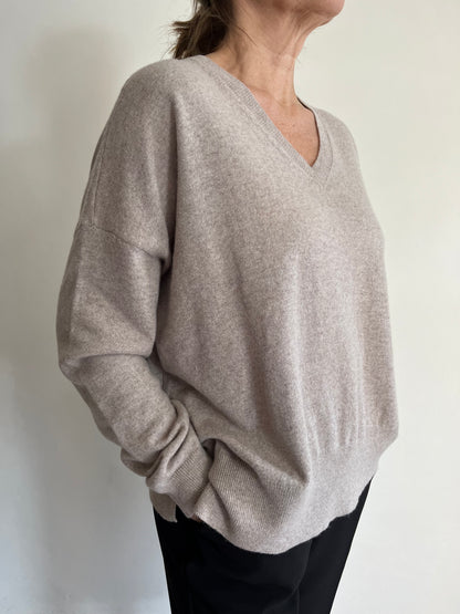 Maglia scatoletta scollo a V art.11527 CHEAP &CHIC