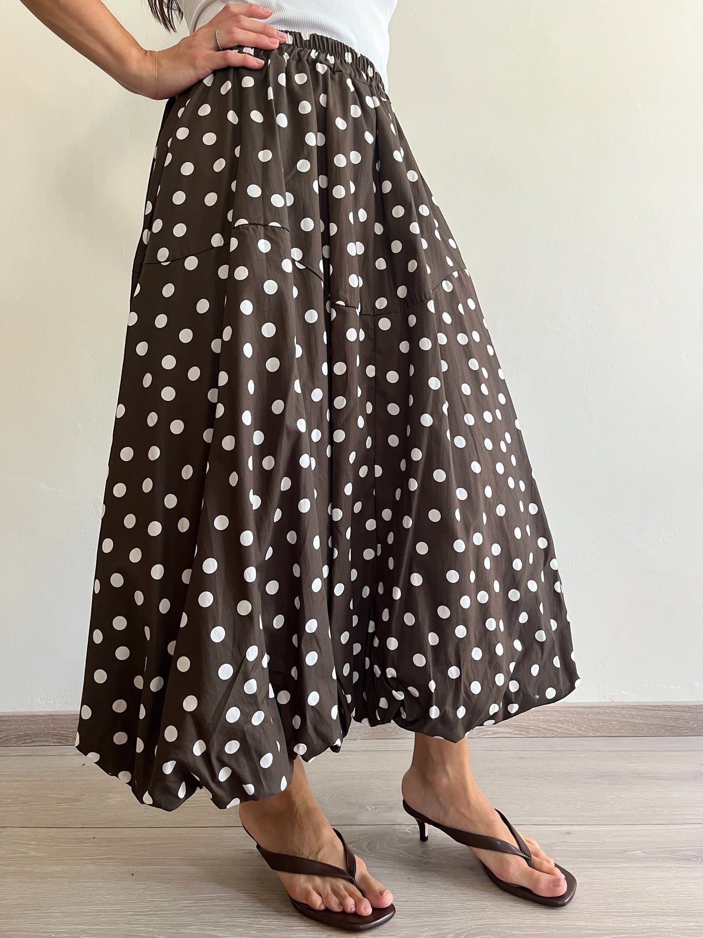 Gonna a palloncino a pois art. 8103 Cheap&Chic