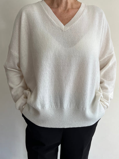 Maglia scatoletta scollo a V art.11527 CHEAP &CHIC
