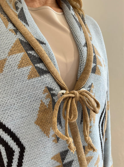 Cardigan con motivo tribale Art.AI26502CAMP TENSIONE IN
