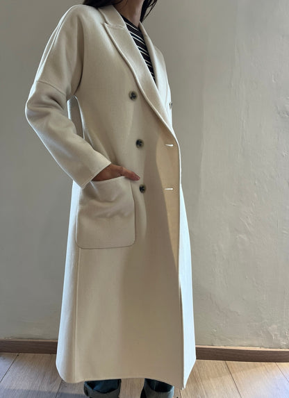 Cappotto lungo doppio petto “HAND MADE” art.TAC0001 VICOLO