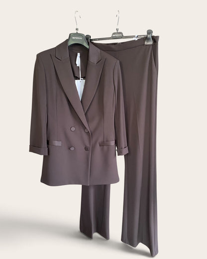 Tailleur giacca + pantalone flare IMPERIAL