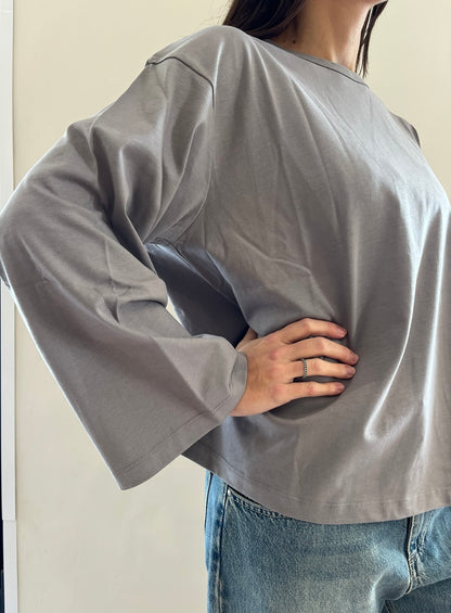T-shirt oversize heavy cotton con manica ampia art. UAC0118 VICOLO