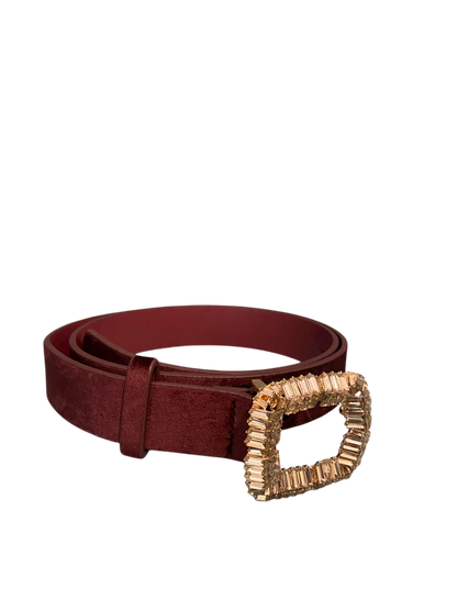 Cintura gioiello in velluto art. CT3951