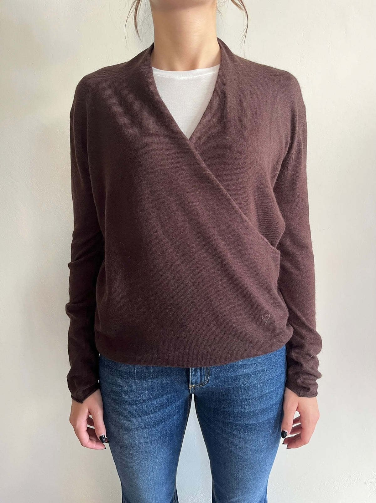 Maglia scollo a V incrociata ART. CIANA ARTLOVE