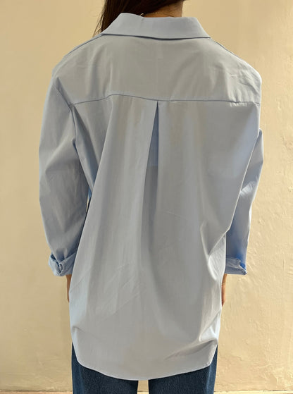 Camicia con orlo asimmetrico Art. 26103 CHEAP&CHIC