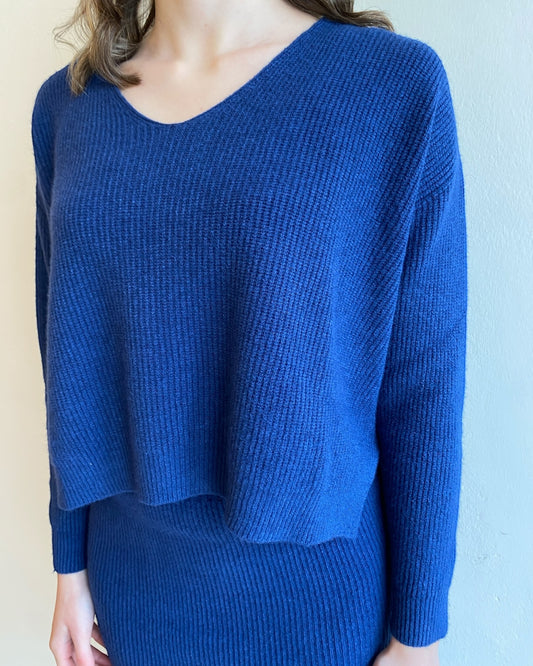 Maglia scatoletta scollo V art. 370150 CHEAP&CHIC