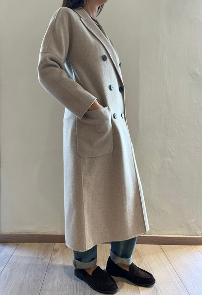 Cappotto lungo doppio petto “HAND MADE” art.TAC0001 VICOLO