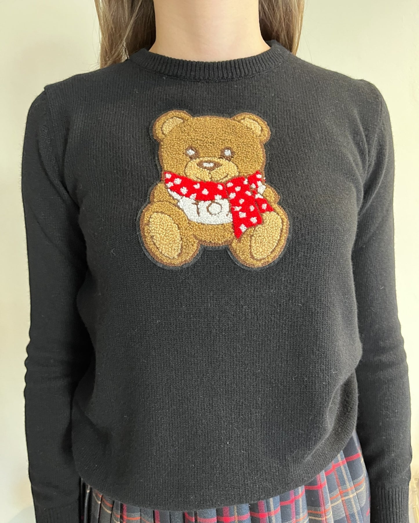 Maglia orsetto sciarpa art. 77335F VICOLO