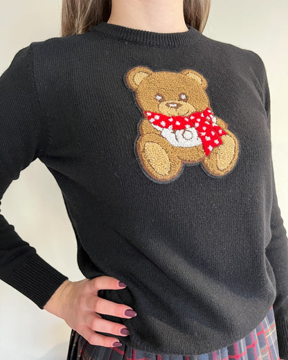 Maglia orsetto sciarpa art. 77335F VICOLO