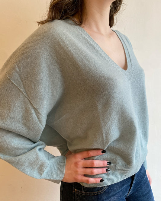 Maglia scollo V lana & cachemire art. 22077F VICOLO