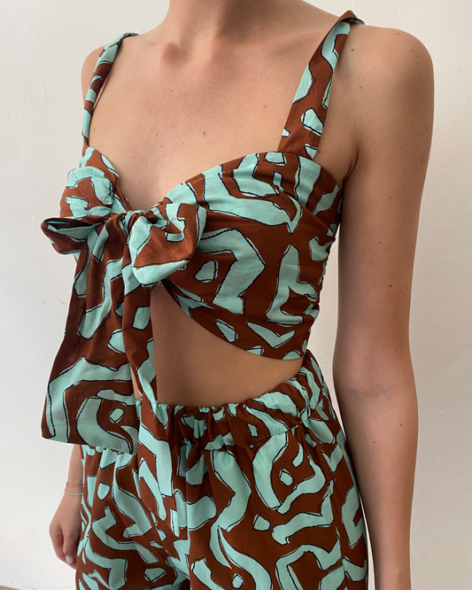 Top a fascia bicolor art. TE2685  VICOLO