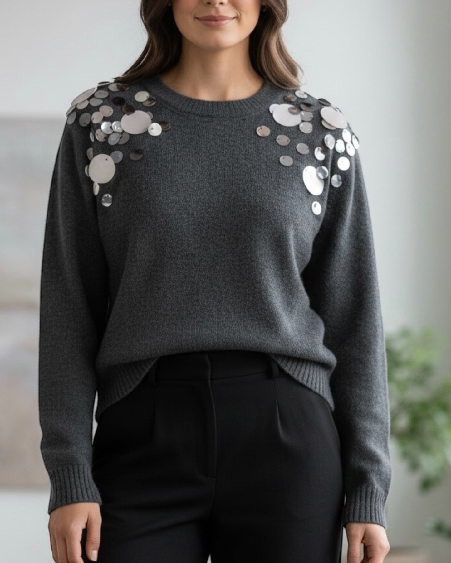 Maglia maxi paillettes art. W5HMJ74A359 MOTEL