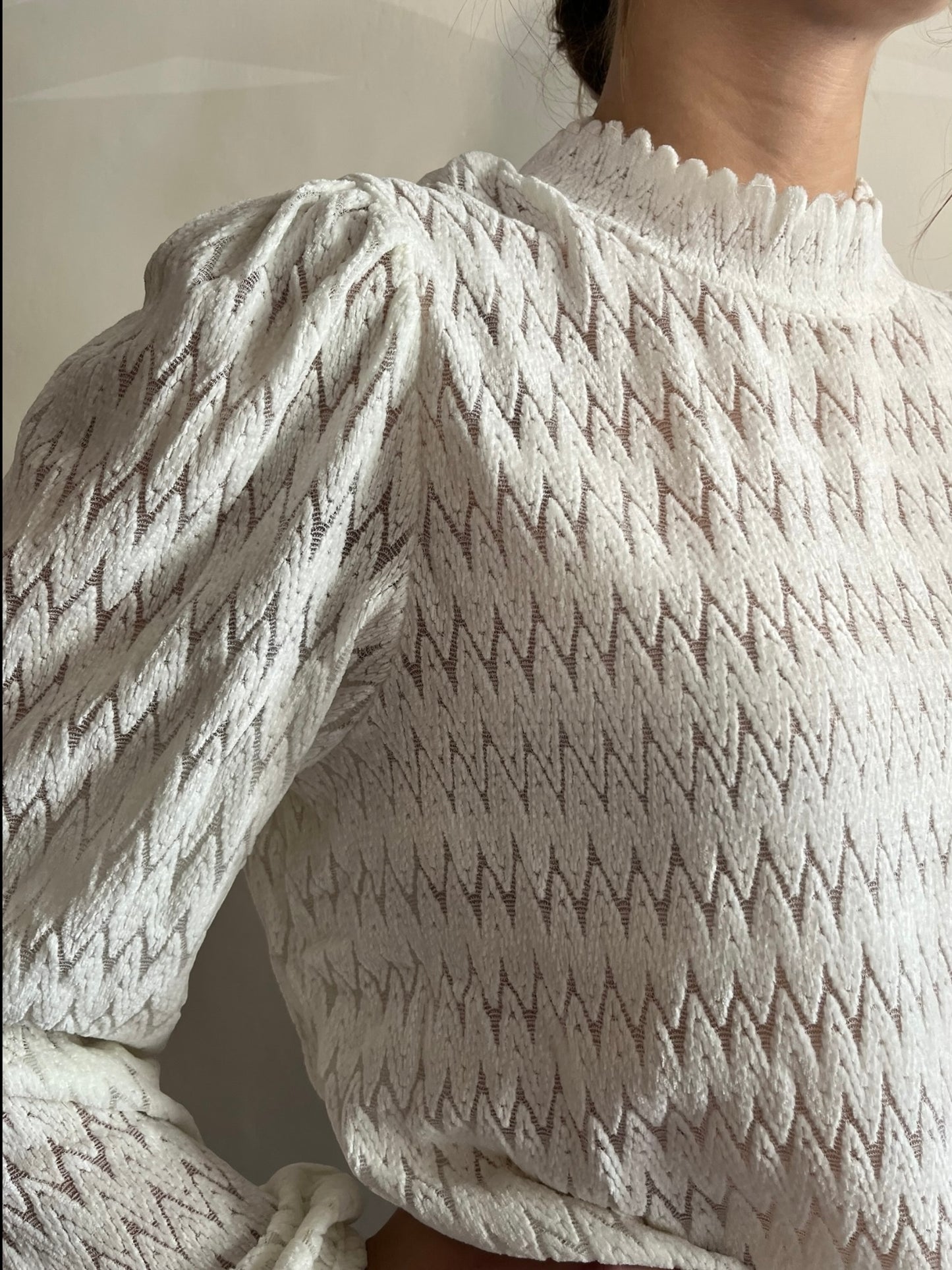 Maglia traforata effetto ciniglia art. SALISSE ARTLOVE