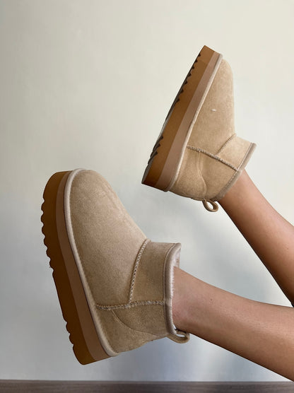 Stivaletto teddy FL241  GOLD&GOLD