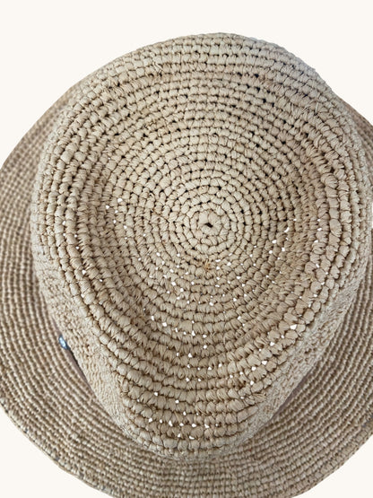 Cappello rafia art.AM562 SALINO LE VOYAGE EN PANIER