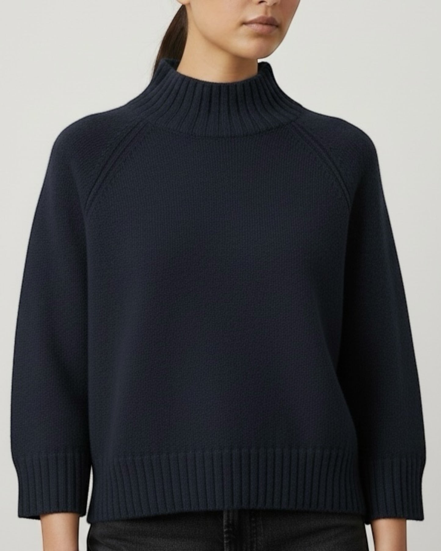 Maglia crop mezzo collo art. 570957 CHEAP&CHIC