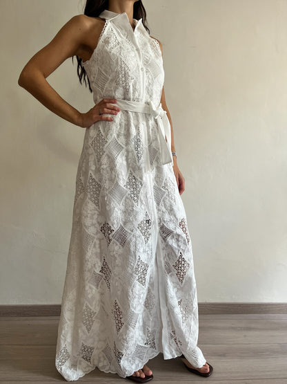 Abito con inserti crochet art. YE1643 Motel