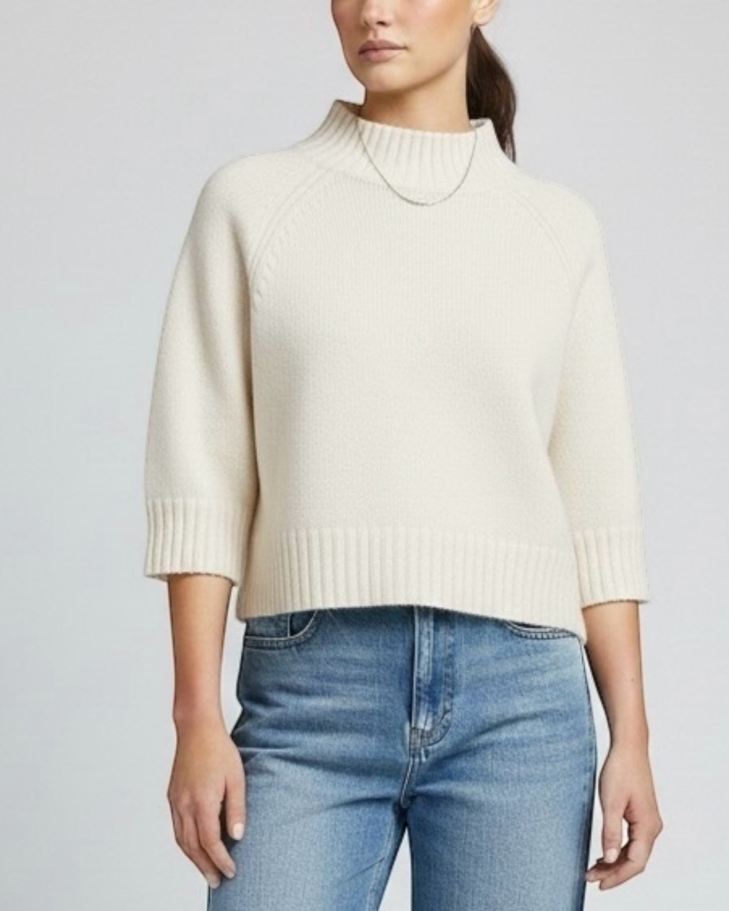 Maglia crop mezzo collo art. 570957 CHEAP&CHIC