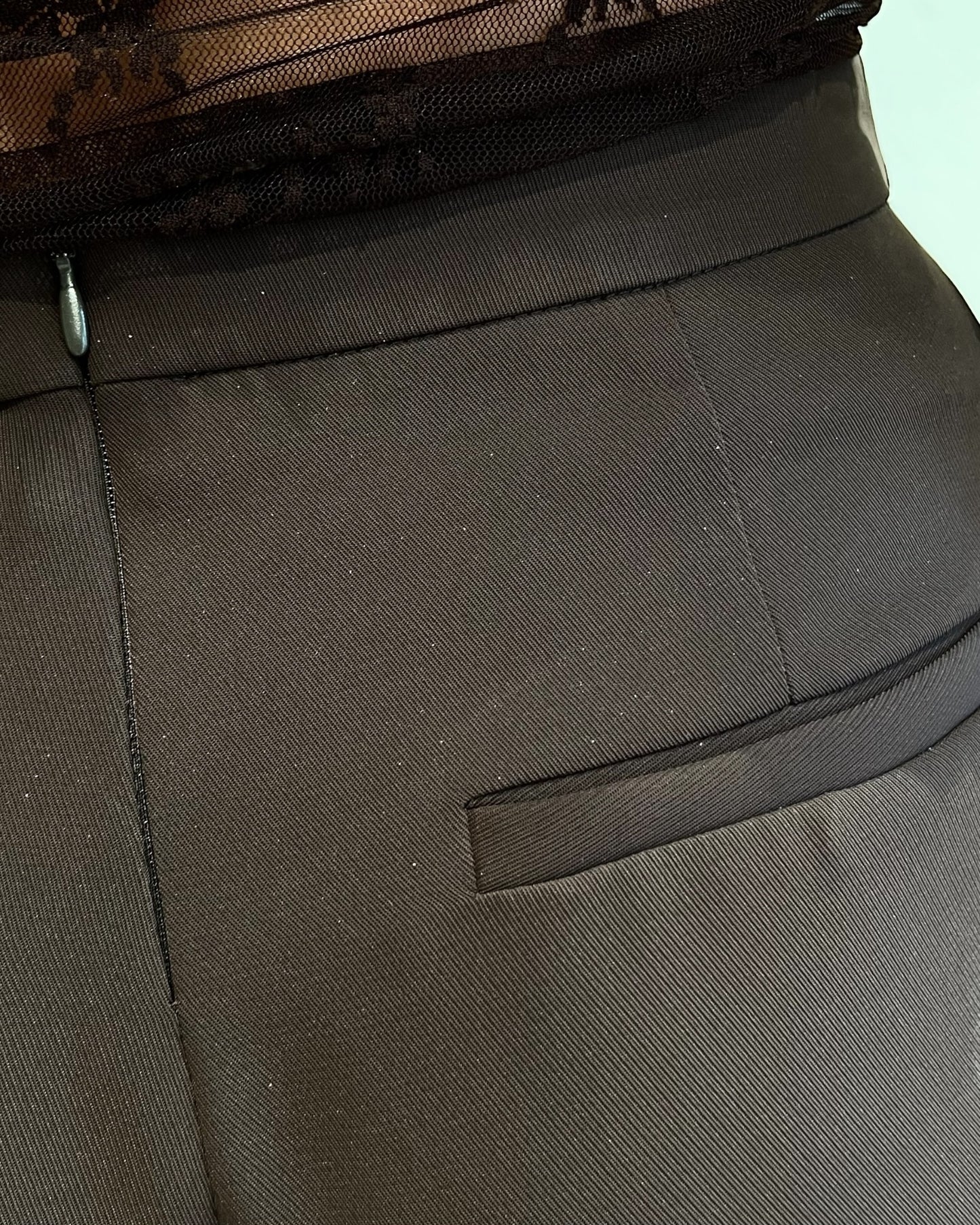 Pantalone palazzo con cerniera posteriore P6C5KSB IMPERIAL
