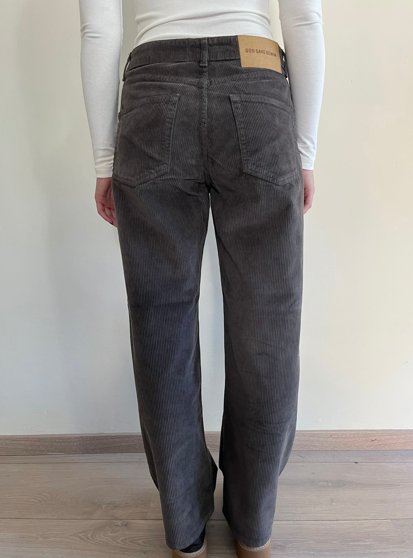 Pantalone boy-fit in velluto art. DIANA-12 GSD