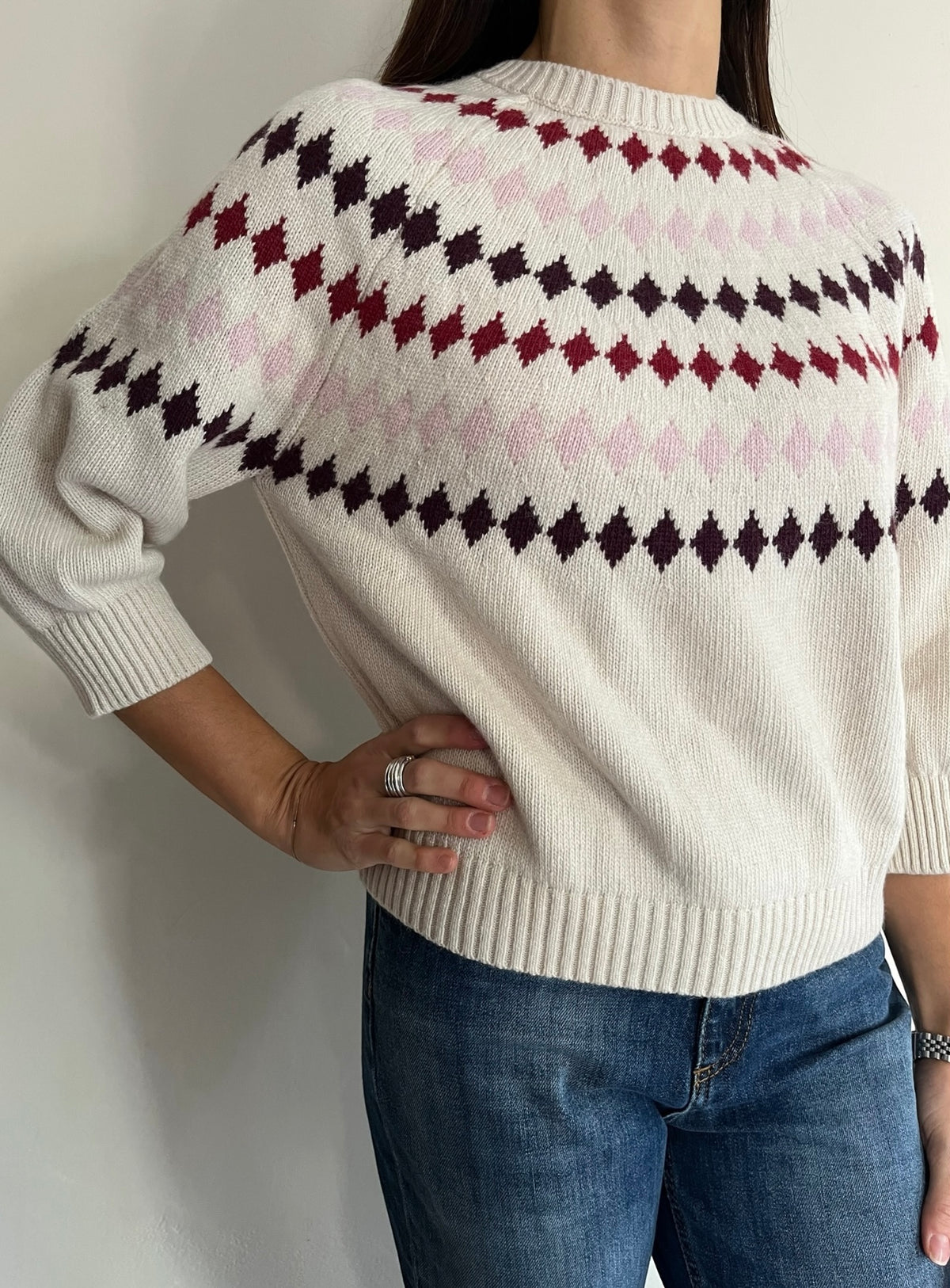 Maglia con rombi art. D82473 MOTEL