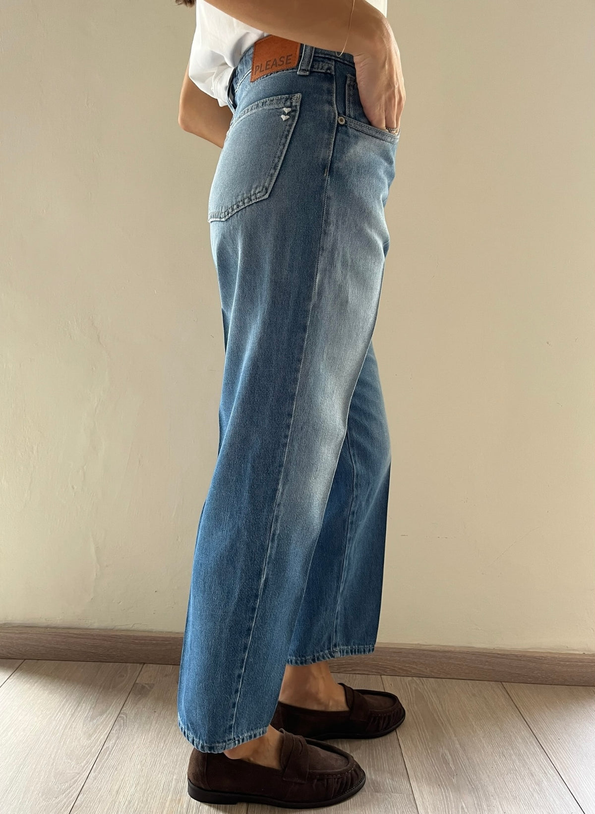 Jeans balloon fit art. P3T2DINPIR PLEASE