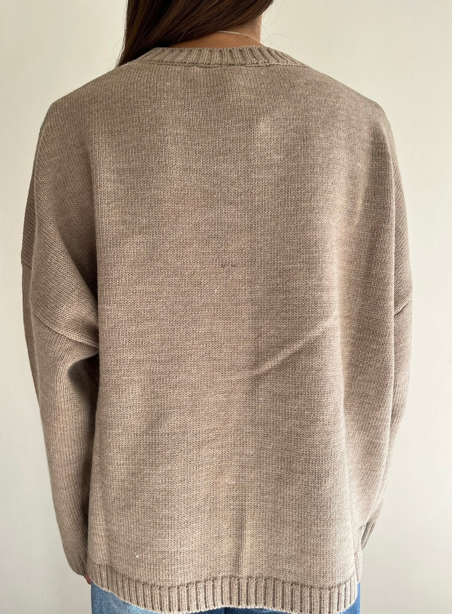 Maglia oversize a rombi art. W6HMJ02A400 Tensione In