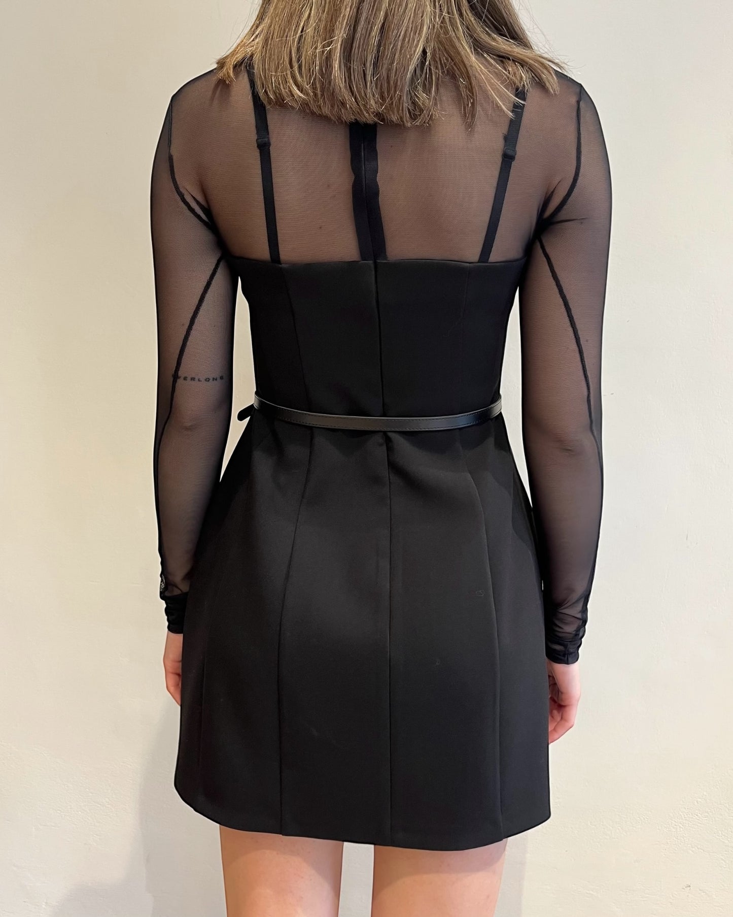 Abito con cintura in ecopelle art. AFVQKZI IMPERIAL