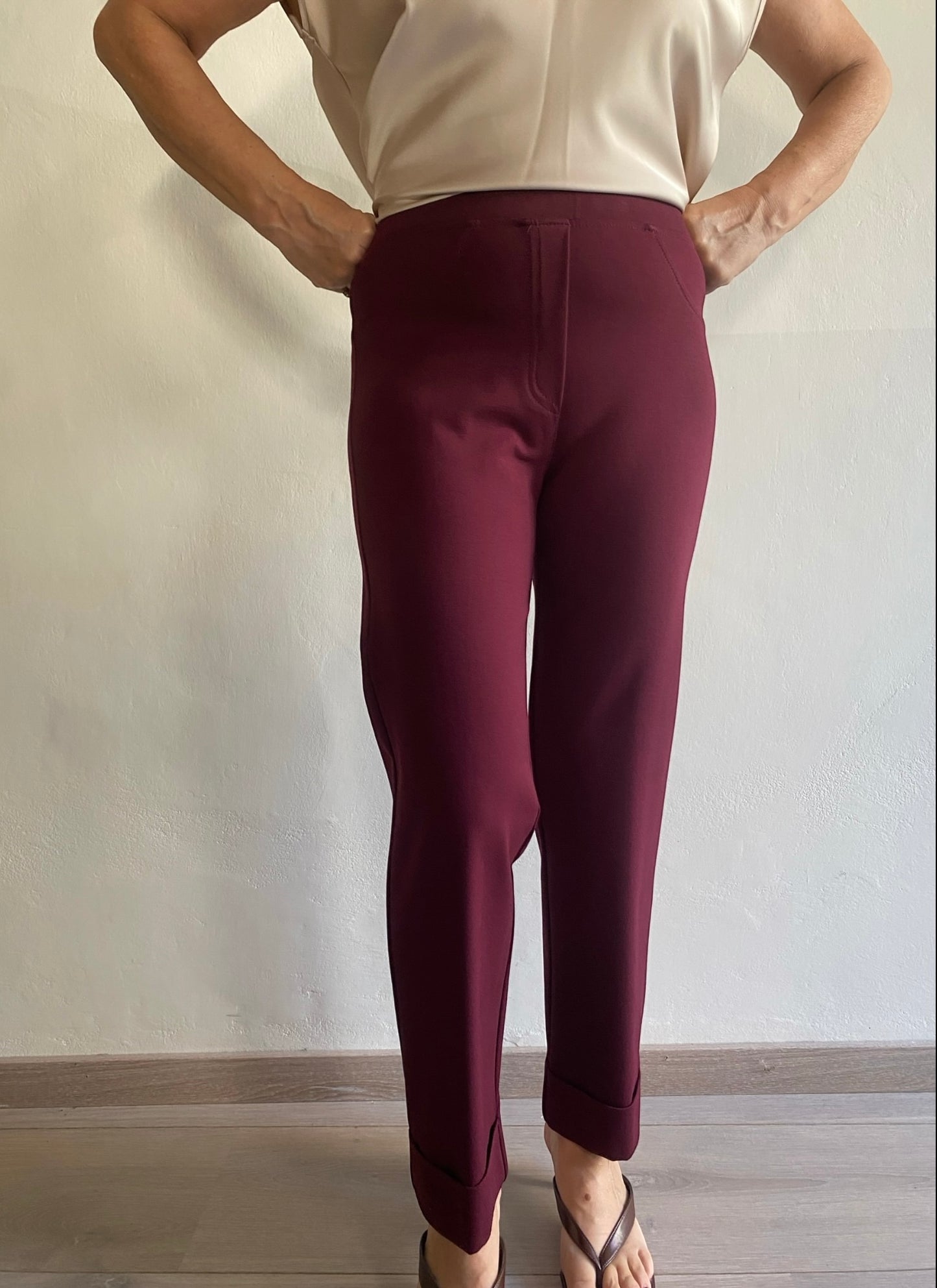 Pantalone elasticizzato art. L12YBGCASERTA Lola by Sandro Ferrone