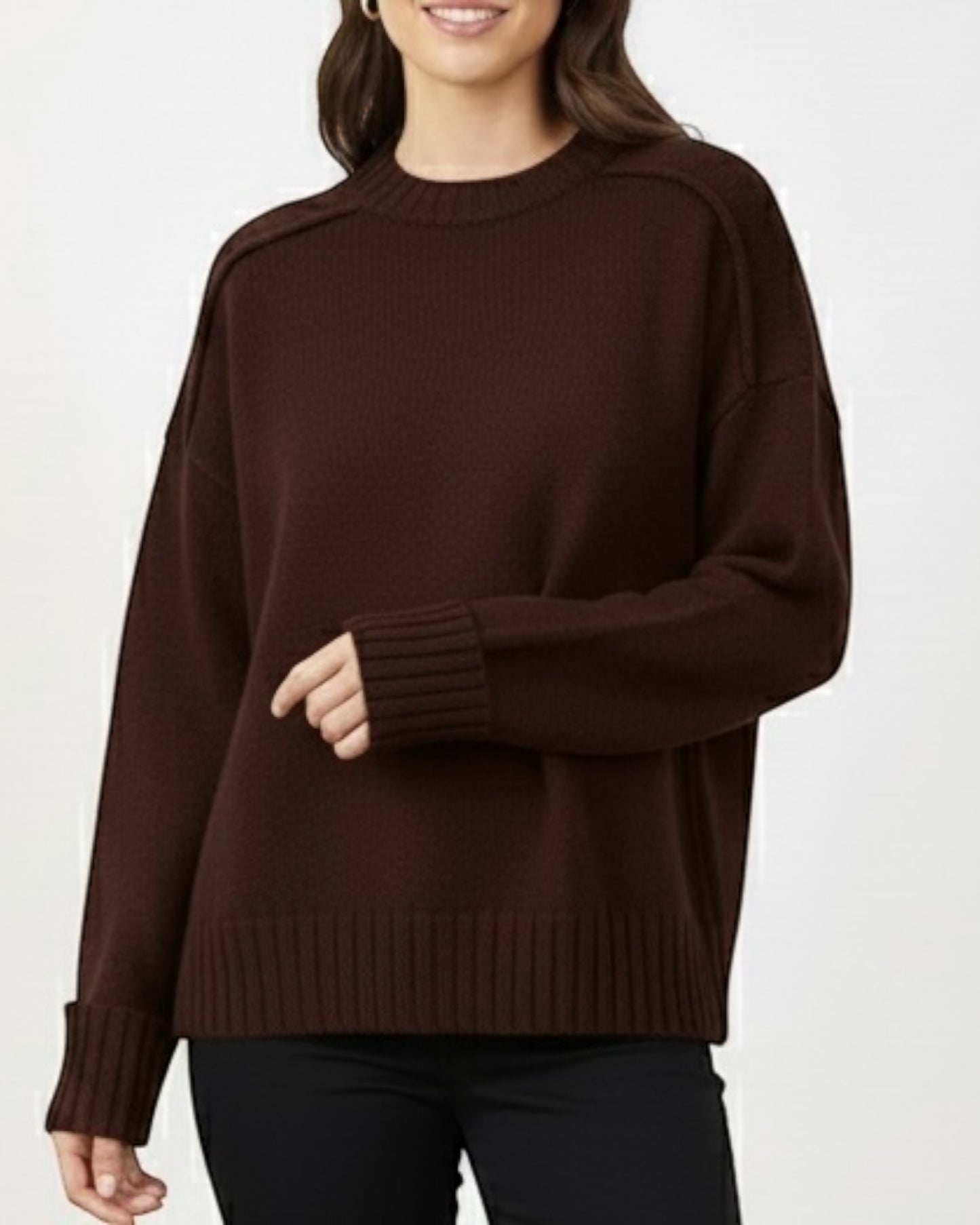 Maglia girocollo 4 fili art. 24702AI25 TENSIONE IN