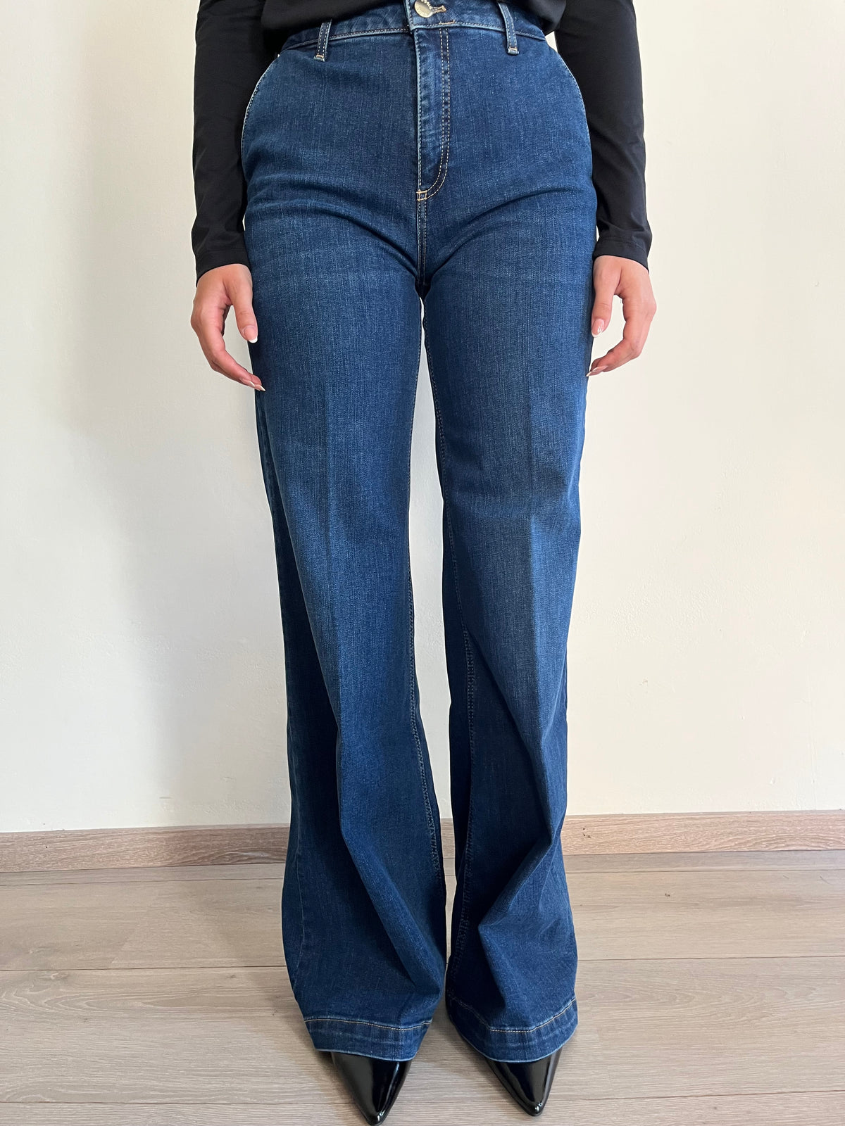 Jeans vita alta art. ELENA DAC5046 VICOLO