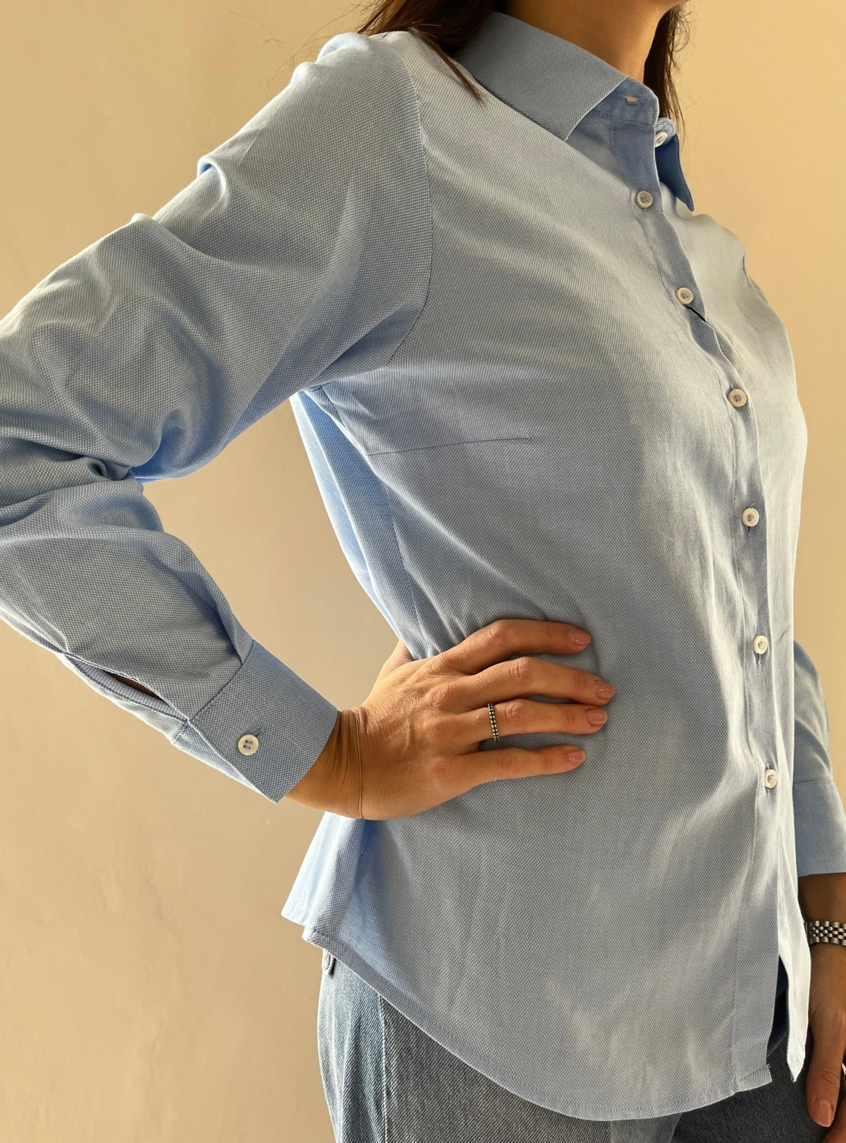 Camicia in cotone Oxford art. C682B030X
