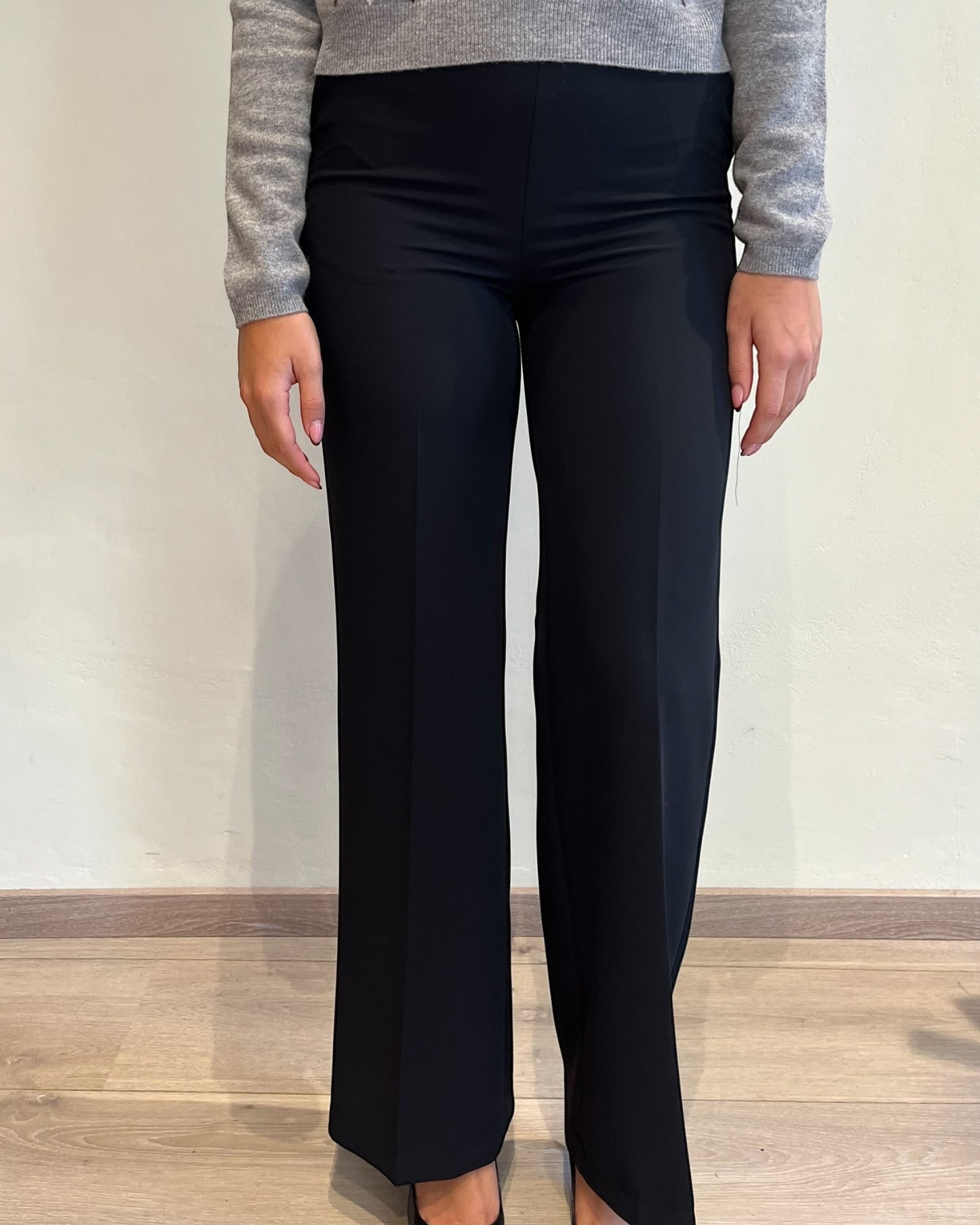Pantalone palazzo con cerniera posteriore P6C5KSB IMPERIAL