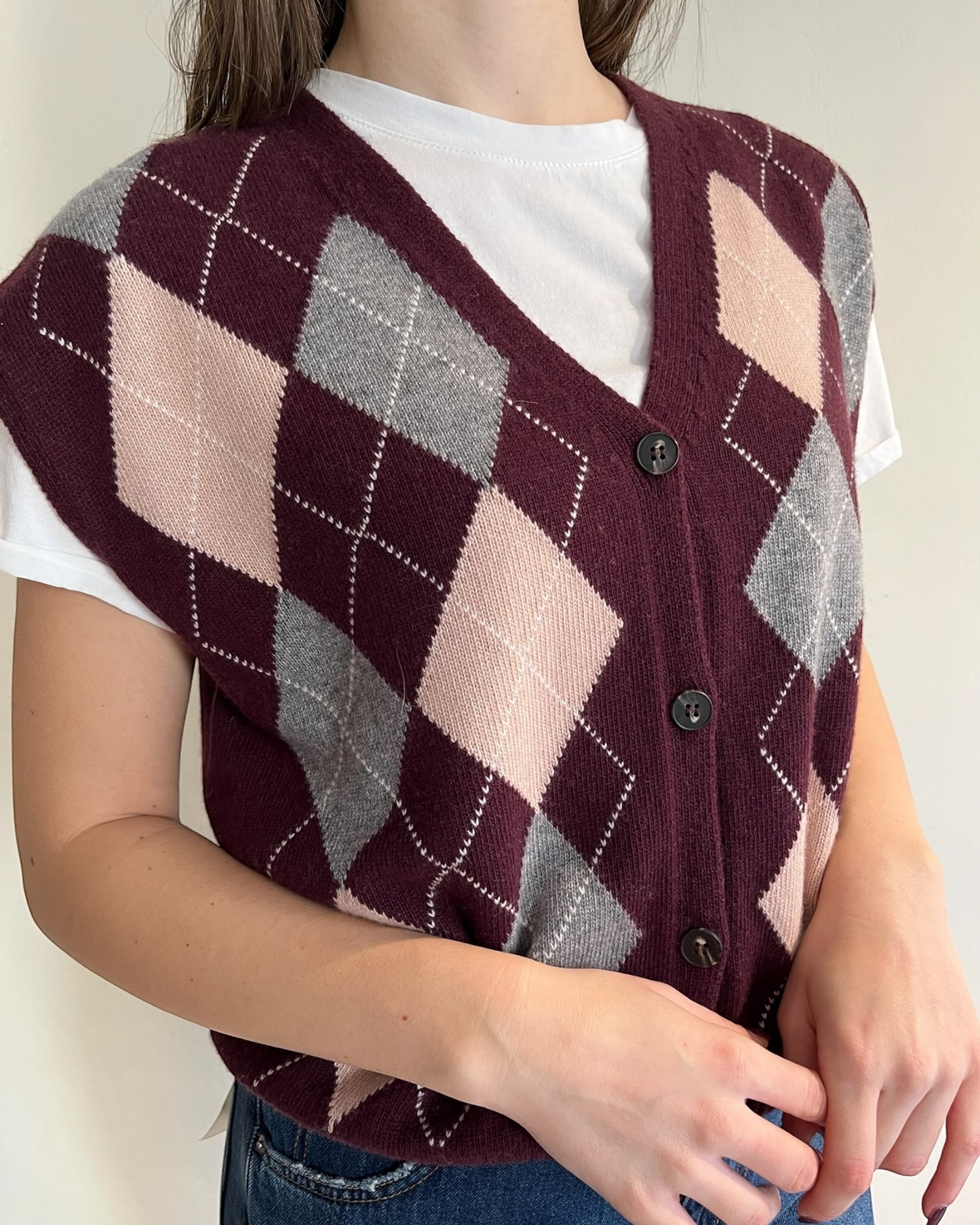 Gilet rombi art. D90111 TENSIONE IN