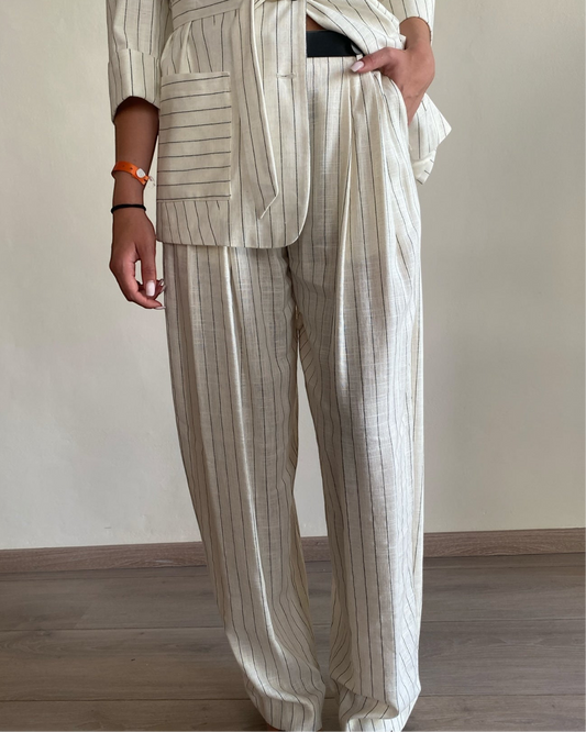 Pantalone palazzo gessato art. PEZ2JVE IMPERIAL