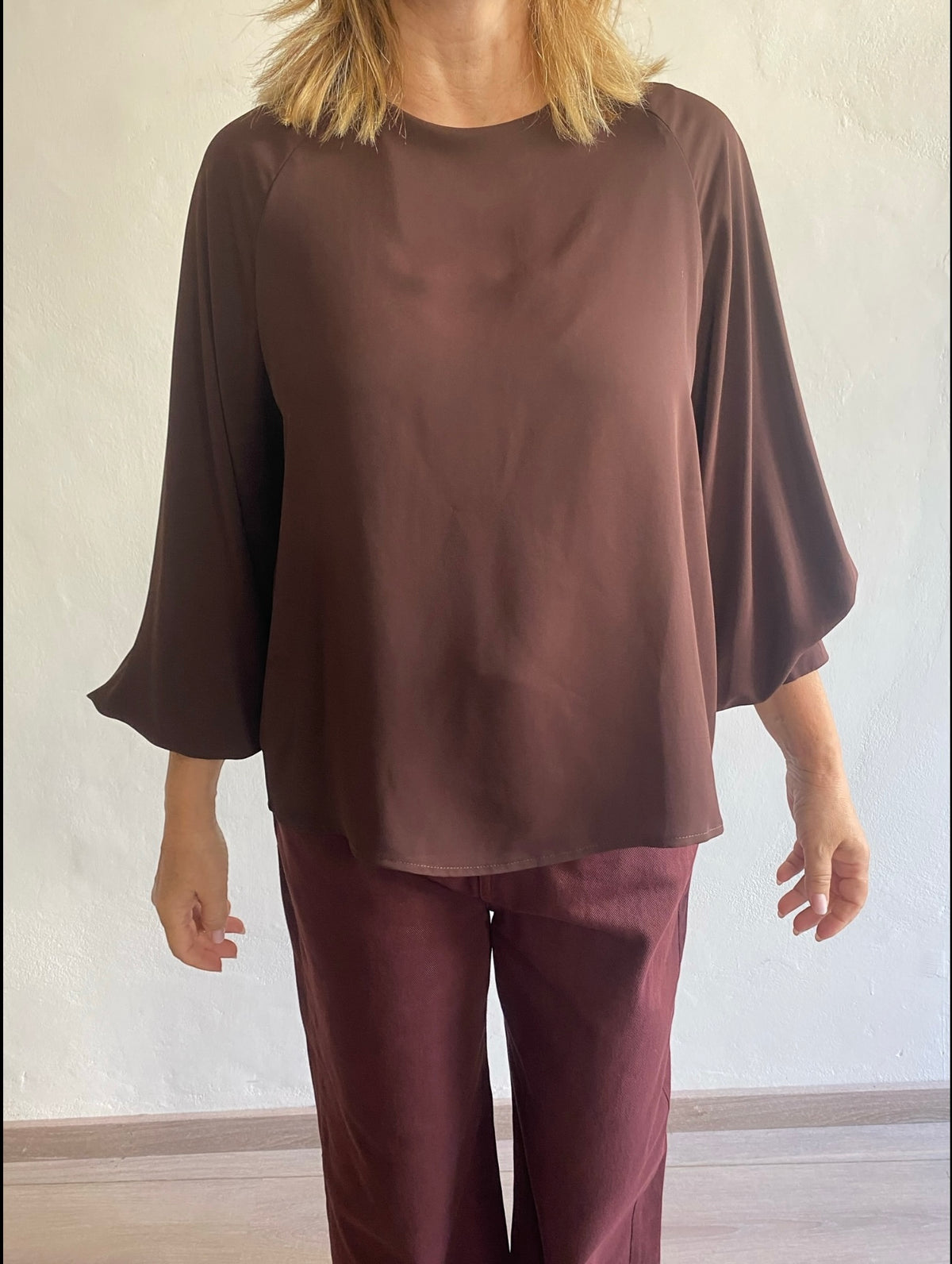 Blusa con manica ampia art. S7YBGMERIL Sandro Ferrone