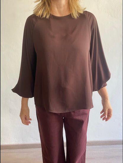 Blusa con manica ampia art. S7YBGMERIL Sandro Ferrone