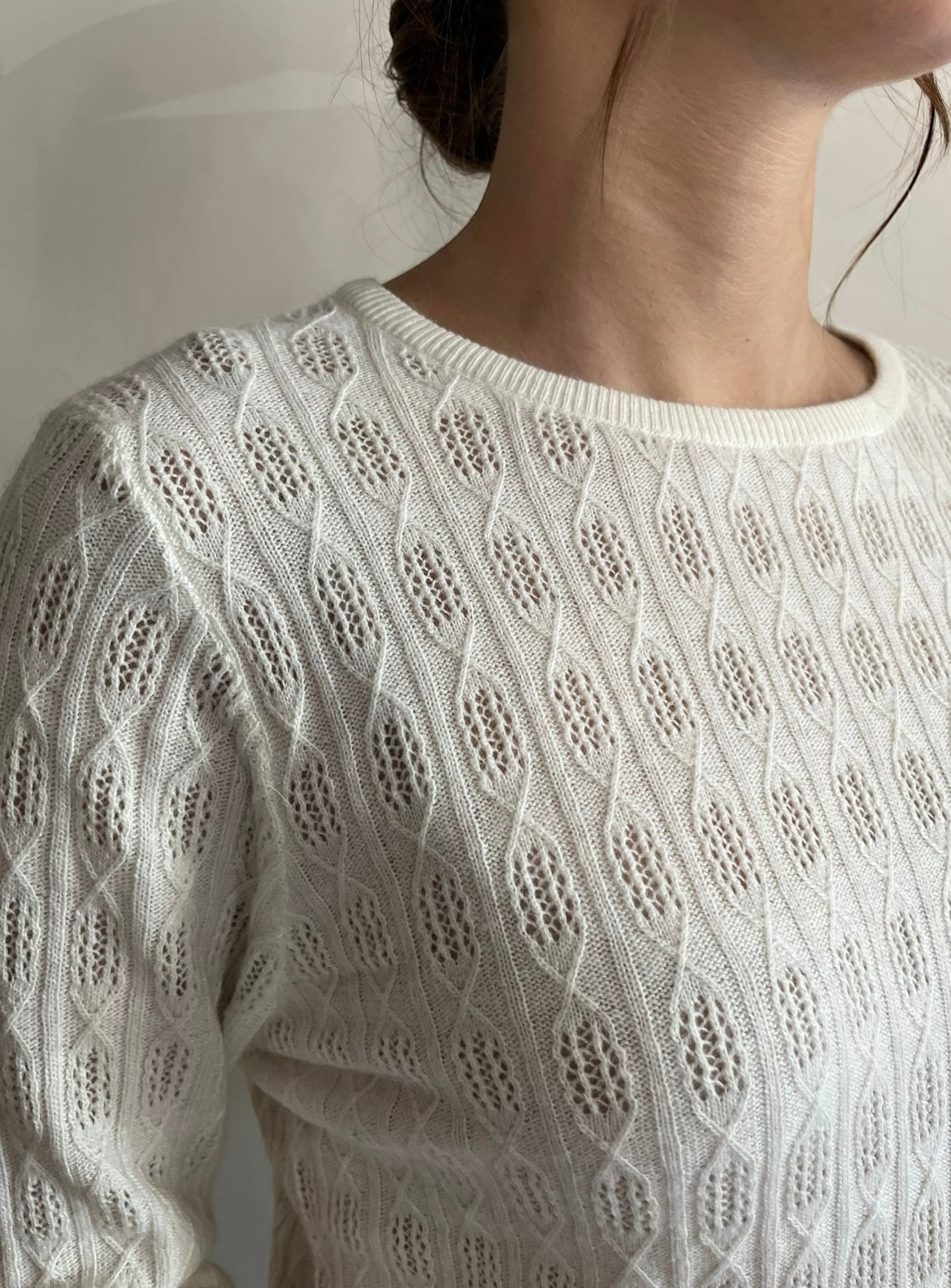Maglia con lavorazione traforata art. FLAIA ARTLOVE