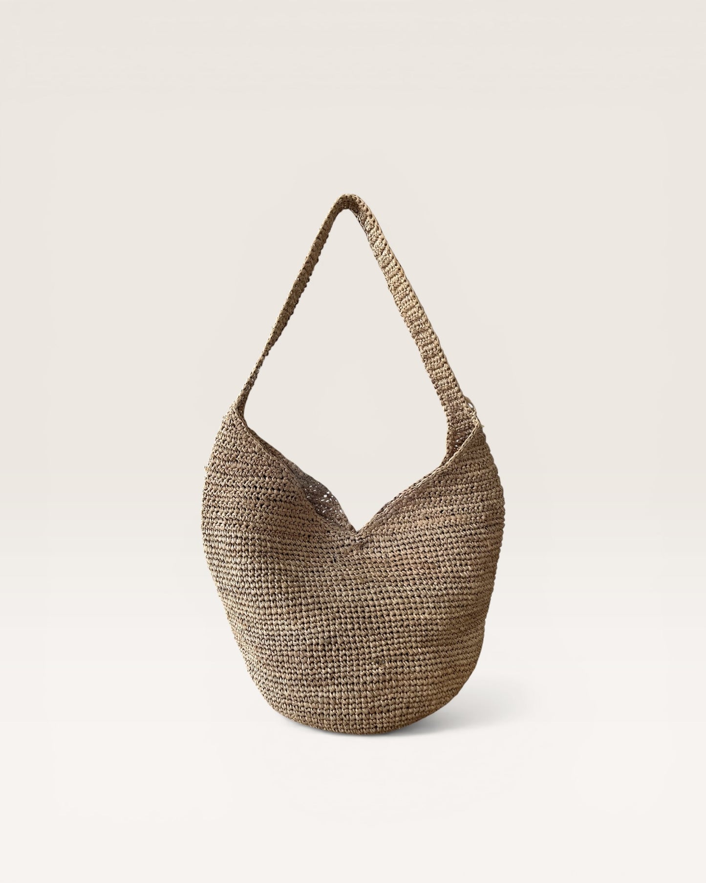 Borsa in rafia a V piccola NATURELLEMENT