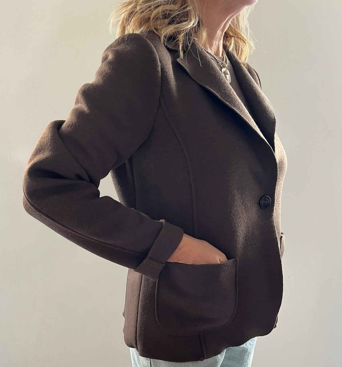 Blazer in panno art. Colombia Meteore
