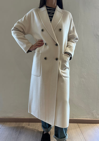 Cappotto lungo doppio petto “HAND MADE” art.TAC0001 VICOLO