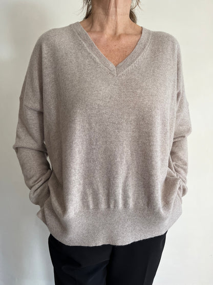 Maglia scatoletta scollo a V art.11527 CHEAP &CHIC