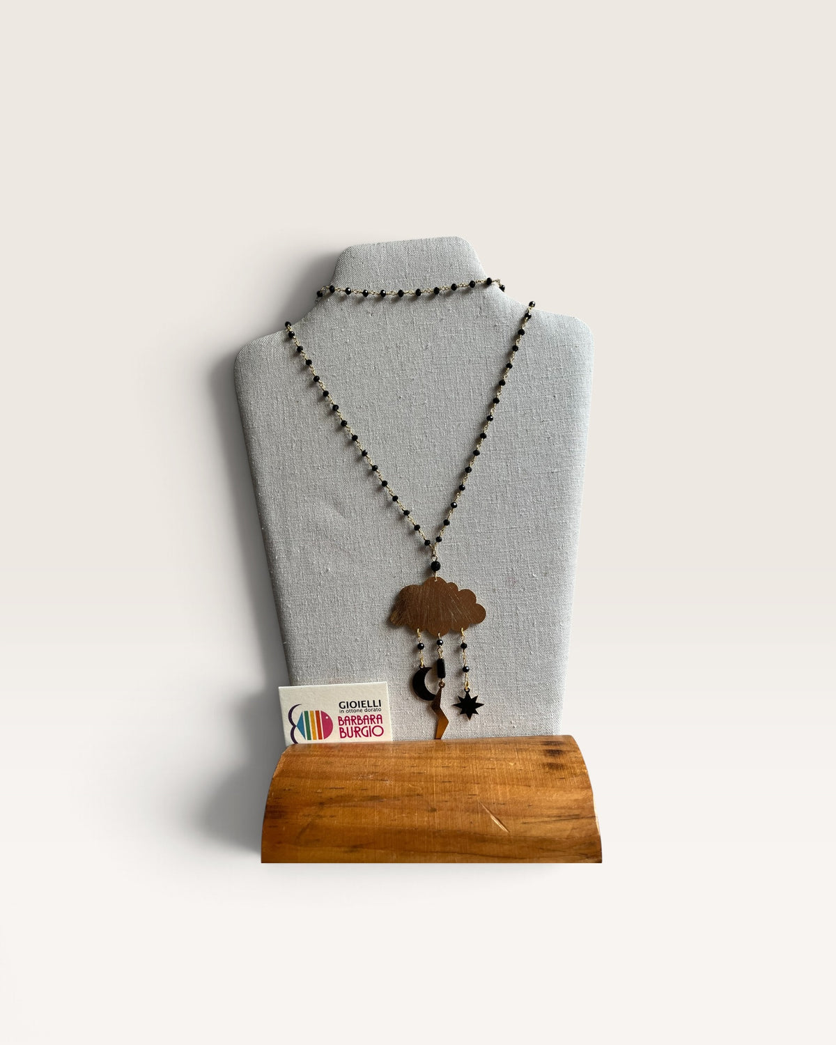 Collana rosario lunga con charms BARBARA BURGIO