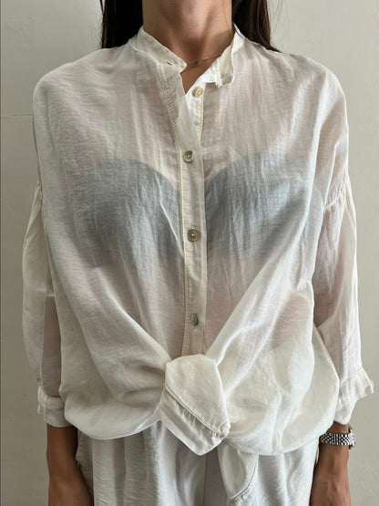 Camicia coreana in mussola art.BM164 CHEAP&CHIC