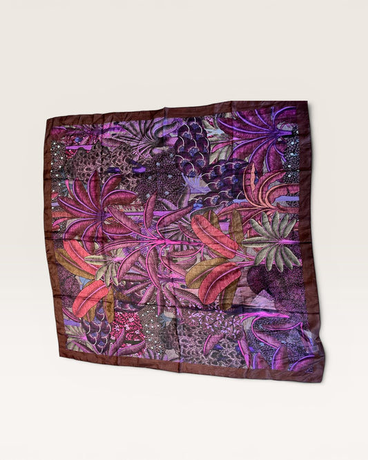 Foulard quadrato in seta stampato art. A3XBF FAXIL SANDRO FERRONE